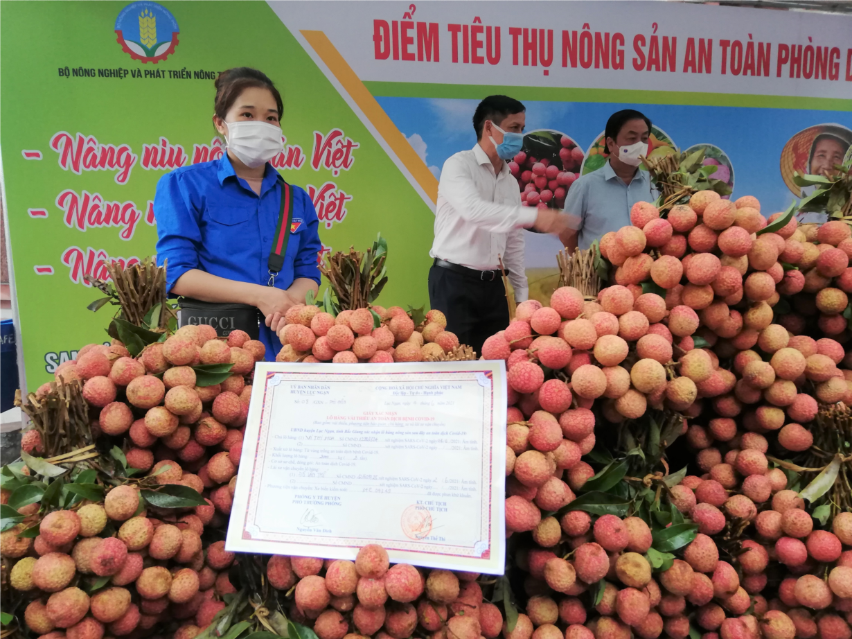 Bộ NN và PTNT: Ra mắt điểm hỗ trợ tiêu thụ nông sản an toàn trong mùa dịch COVID-19 (7/6/2021)